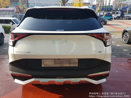 [인천루마썬팅] 스포티지 NQ5 - 루마 버텍스 900 / 700 썬팅 · 아이나비 블랙박스 QXD8000 · PPF 2종 작업