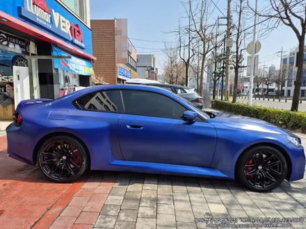 [인천썬팅] 2025 BMW 뉴 M2 프로즌 포티마오 블루 에디션 - 루마 버텍스900 썬팅 · PPF 3종