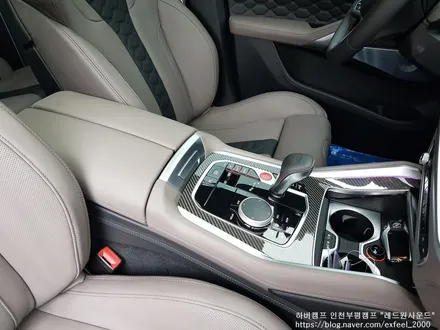 [인천하버캠프] BMW X6 M - 하버캠프 세라믹본드 썬팅 · 아이언가드 IG7 가죽코팅 · PPF 4종 작업
