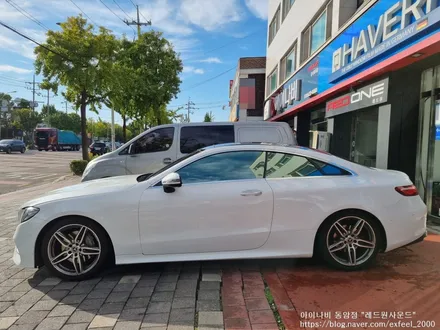 [인천아이나비] 메르세데스 벤츠 E400 쿠페 - 아이나비 칼트윈 반사필름 ER 썬팅 재작업