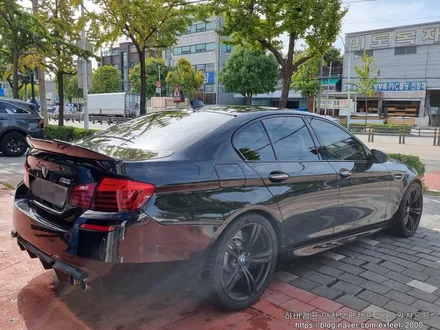 [인천하버캠프] BMW M5 - 하버캠프 세라믹본드 썬팅 재작업 · 아이나비 블랙박스 보조배터리 BAB-105 장착 작업