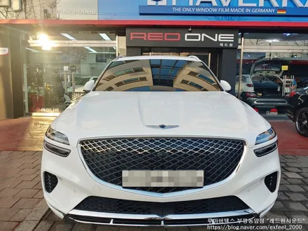 [인천썬팅] 2021 제네시스 GV70 루마 버텍스700 썬팅작업.