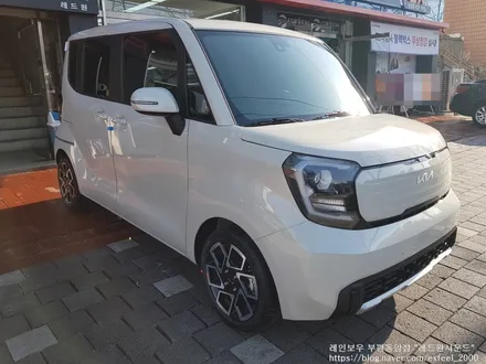 [인천썬팅추천] The new Kia 레이 - 레인보우 V90 썬팅 · 블랙박스 파인뷰 LXQ300 · PPF 3종 작업