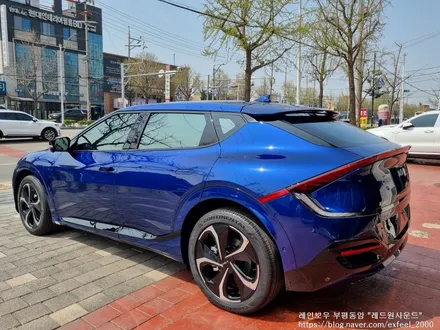 [인천레인보우] THE 2023 EV6 GT 전기차 - 레인보우 V90 썬팅 · 아이언가드 UE-10 유리막코팅 · PPF 3종 작업