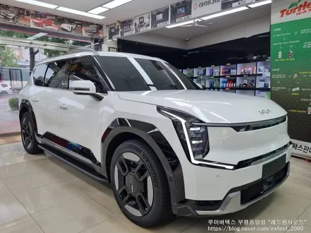 [인천썬팅추천] The Kia EV9 - 루마 버텍스 300 썬팅 · 아이언가드 UE-10 유리막코팅 작업