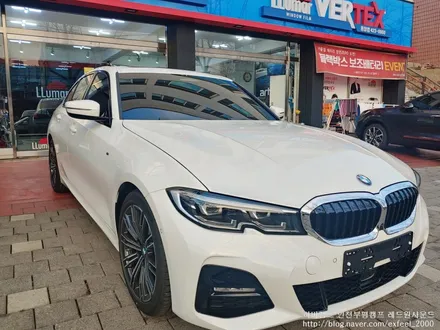 [인천썬팅] BMW320i 하버캠프 세라믹본드 썬팅작업.