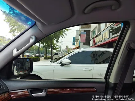 [인천썬팅] 기아자동차 모하비 - 루마 버텍스 900/ 700 썬팅 재작업, 아이나비 블랙박스 QXD5000, 커넥티드 프로 장착 작업.