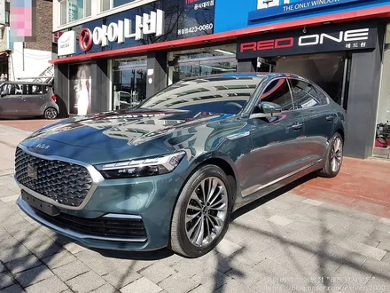 [인천썬팅] 애스코트그린 The new Kia K9 루마 버텍스 700/300 썬팅, 아이언가드 유리막코팅, 도어컵 PPF 작업.