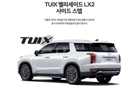 [인천썬팅] 팰리세이드 - 아이나비 칼트윈 ER썬팅, 블랙박스 Z3000PLUS, 튜익스 사이드스텝 장착