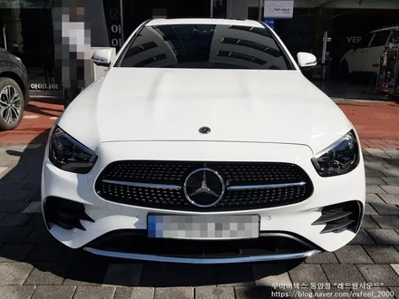 [인천루마썬팅] 메르세데스 벤츠 E250 amg - 루마 버텍스 900 / 700 썬팅 · 아이나비 블랙박스 Z8000 · PPF 4종 작업