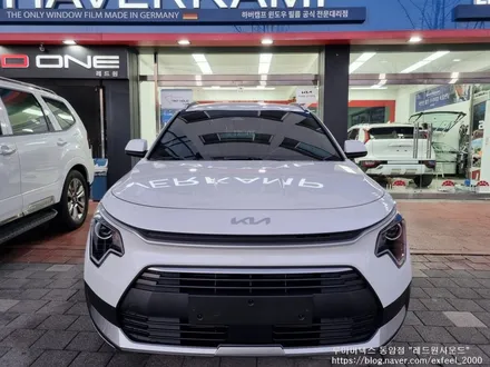 [인천루마썬팅] The all new Kia 니로 - 루마 버텍스 300 썬팅 · 아이나비 블랙박스 Z8000 · PPF 3종 작업