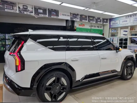 [인천썬팅추천] The Kia EV9 - 루마 버텍스 300 썬팅 · 아이언가드 UE-10 유리막코팅 작업