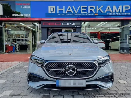 [인천썬팅] 메르세데스 벤츠 The new E300 4MATIC AMG - 루마 버텍스900 썬팅 · PPF 5종 작업