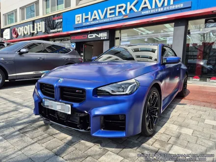 [인천썬팅] 2025 BMW 뉴 M2 프로즌 포티마오 블루 에디션 - 루마 버텍스900 썬팅 · PPF 3종
