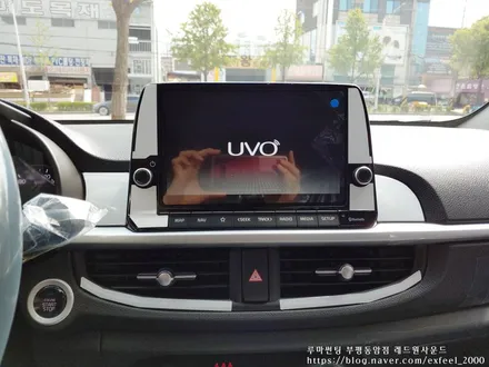 [인천썬팅] 모닝 어반, 루마 아티젠 썬팅작업, 파인 LX3000 블랙박스 장착