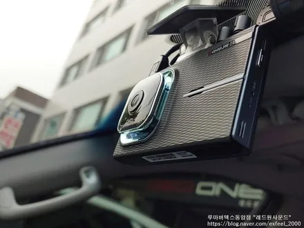 [인천썬팅] 기아자동차 모하비 - 루마 버텍스 900/ 700 썬팅 재작업, 아이나비 블랙박스 QXD5000, 커넥티드 프로 장착 작업.
