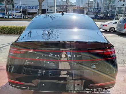 [인천썬팅] 2022 제네시스 G90 루마 버텍스 900 700 썬팅 작업.
