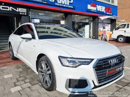 [인천썬팅] The new Audi A6 아이나비 칼트윈 GR 썬팅 아이나비 하이패스 IHP-10 PPF 2종 작업.