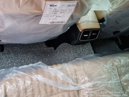 [인천루마썬팅] 본드실버 제네시스 G70 신차패키지 - 루마 버텍스 900 / 700 썬팅 아이나비 블랙박스 QXD7000 코일매트 작업.