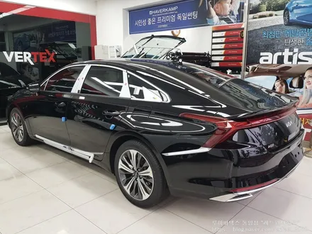 [인천루마썬팅] The Kia K8 - 루마 버텍스 700 썬팅 블랙박스 파인뷰 LX7000 PPF 3종 코일매트 작업