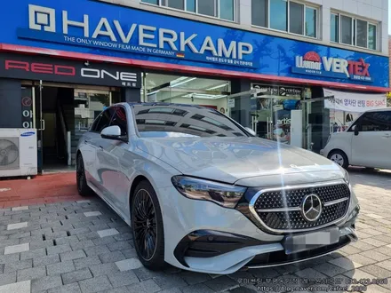 [인천썬팅] 메르세데스 벤츠 The new E300 4MATIC AMG - 루마 버텍스900 썬팅 · PPF 5종 작업