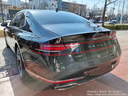 [인천썬팅] 2022 제네시스 G90 루마 버텍스 900 700 썬팅 작업.