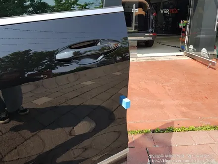 [인천썬팅] THE 2023 스포티지 NQ5 - 레인보우 V90 썬팅 · 파인뷰 블랙박스 LXQ500 · 보조배터리 에코파워팩 S8 · PPF 3종 작업