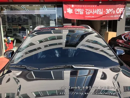 [ 니로 ] 루마 아티젠 전면35 측,후면15 농도 썬팅작업