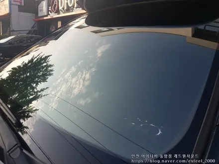 그랜드 카니발 하이리무진, 아이나비 반사필름 ER로 갈아입다.