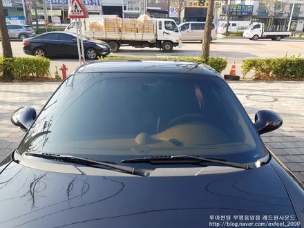 [인천썬팅] 포르쉐 911카레라S 루마 시러스 썬팅, 아이나비 블랙박스 QXD5000 장착 작업.