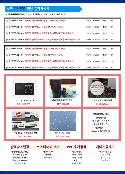 [인천썬팅] 셀토스 신차패키지 - 아이나비 칼트윈 ER 썬팅, 아이나비 블랙박스 QXD5000, 커넥티드프로 장착, 아이언가드 유리막코팅, 코일매트, PPF 3종작업.
