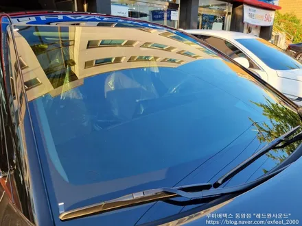 [인천썬팅] 기아 전기자동차 EV6 - 루마 버텍스 300 썬팅, 아이나비 블랙박스 Z5000PLUS, 보조배터리 아이볼트미니 BAB-55, 코일매트, 도어컵 PPF 작업.