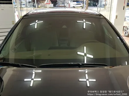 [인천썬팅] 현대 그랜져 IG 신차패키지 - 루마 버텍스 700 썬팅, 아이나비 블랙박스 QXD Mega 4CH, 아이언가드 유리막코팅, 아이언가드 가죽코팅 작업.