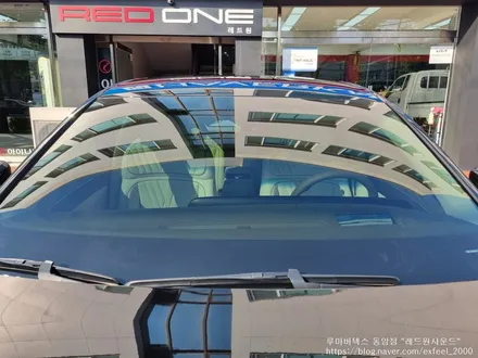 [인천루마썬팅] 제네시스 G90 신차패키지 - 루마 버텍스 900 썬팅 · 아이언가드 UE-10 유리막코팅 · 아이언가드 IG7 가죽코팅 · PPF6종 작업