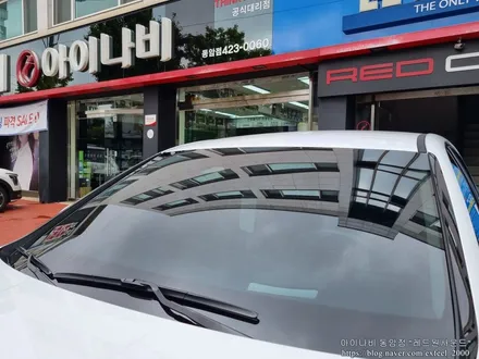 [인천썬팅] 현대 자동차 쏘나타 디 엣지 - 아이나비 칼트윈 RX 썬팅 · 아이나비 블랙박스 QXD1· 아이언가드 UE-10 유리막코팅 · PPF 4종 · 코일매트 작업
