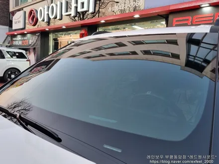 [인천썬팅] The all-new 싼타페 MX5 - 레인보우 V90 썬팅 · 아이언가드 UE-10 유리막코팅 · PPF 3종 작업