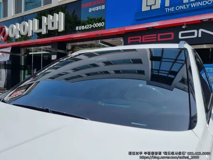 [인천썬팅] 제네시스 GV80 - 레인보우 i90 BLACK 썬팅 · 아이언가드 UE-10 유리막코팅 · PPF 3종 작업