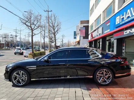[인천썬팅] 2022 제네시스 G90 루마 버텍스 900 700 썬팅 작업.