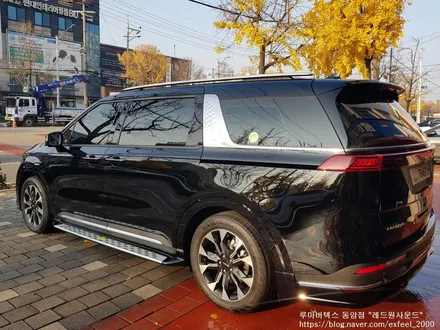 [인천썬팅] The 2022 카니발 - 루마 버텍스 900 / 700 썬팅 · 아이언가드 UE-10 유리막코팅 · 순정 사이드스텝 튜온 · 오토그랜드 AG 바디킷