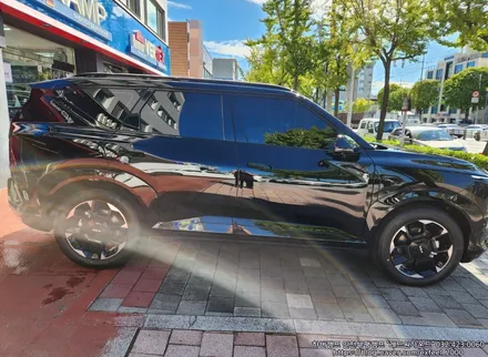 [인천썬팅] The Kia EV5 GT-line 롱레인지 신차패키지 - 하버캠프 세라믹본드 썬팅 · 아이언가드 UE-10 유리막코팅 · PPF 13종 작업