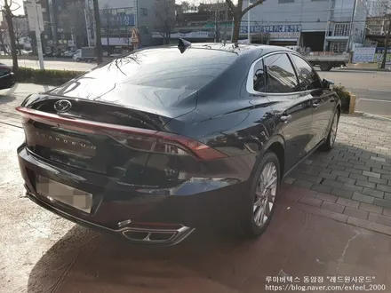 [인천썬팅] 현대 그랜져 IG 신차패키지 - 루마 버텍스 700 썬팅, 아이나비 블랙박스 QXD Mega 4CH, 아이언가드 유리막코팅, 아이언가드 가죽코팅 작업.