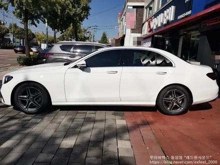 [인천루마썬팅] 메르세데스 벤츠 E250 amg - 루마 버텍스 900 / 700 썬팅 · 아이나비 블랙박스 Z8000 · PPF 4종 작업