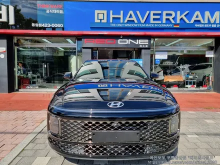 [인천썬팅] The all new 그랜져 GN7 - 레인보우 V90 썬팅 · 아이나비 블랙박스 Z9000 · 아이언가드 UE-10 유리막코팅 · PPF 4종 작업