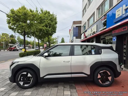 [인천썬팅] The 2025 EV3 아이보리 실버 - 레인보우 V90 썬팅 · PPF 3종 · 코일매트 작업