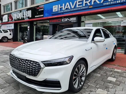 [인천아이나비] The new Kia K9 - 아이나비 칼트윈 RX 썬팅 · 아이나비 블랙박스 QXD7000 · PPF 3종 · 코일매트 작업