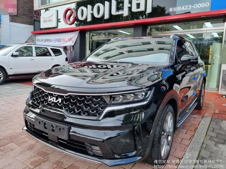 [인천썬팅] THE 2023 쏘렌토 MQ4 - 레인보우 V90 썬팅 · 아이나비 블랙박스 QXD8000 · PPF 2종 · 코일매트 작업