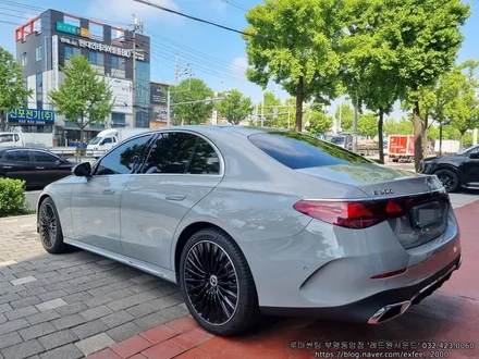 [인천썬팅] 메르세데스 벤츠 The new E300 4MATIC AMG - 루마 버텍스900 썬팅 · PPF 5종 작업