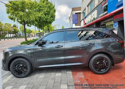 [인천썬팅] The New 쏘렌토 하이브리드 그래비티 - 루마 버텍스 1100 / 900 썬팅 · 아이언가드 UE-10 유리막코팅 · PPF 5종 · 코일매트 작업