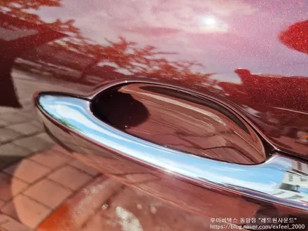 [인천썬팅] 빈티지 레드 SM6 신차패키지 - 루마 버텍스 900/700 썬팅, 아이나비 블래박스 QXD7000, 코일매트, PPF 작업.