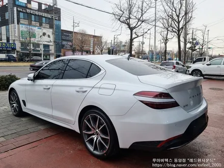 [인천썬팅] 제네시스 G70 신차패키지 - 루마 버텍스 700/300 썬팅 아이나비 블랙박스 Z7000 아이언가드 유리막코팅 도어컵 PPF 작업